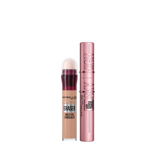 Maybelline New York Instant Age Rewind Eraser + Maybelline Sky High Mascara