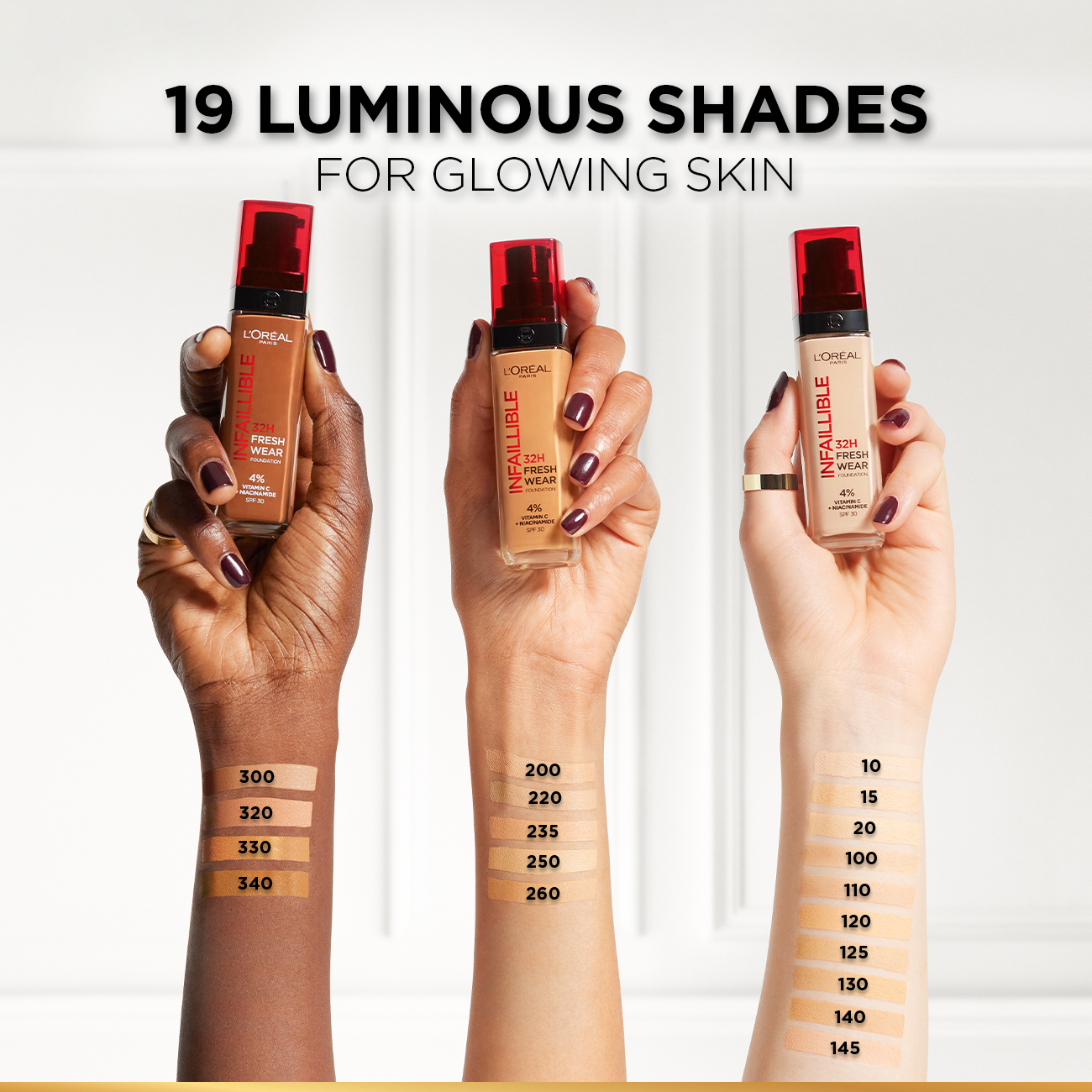 L'Oréal Paris Infallible 32H Fresh Wear Foundation SPF25