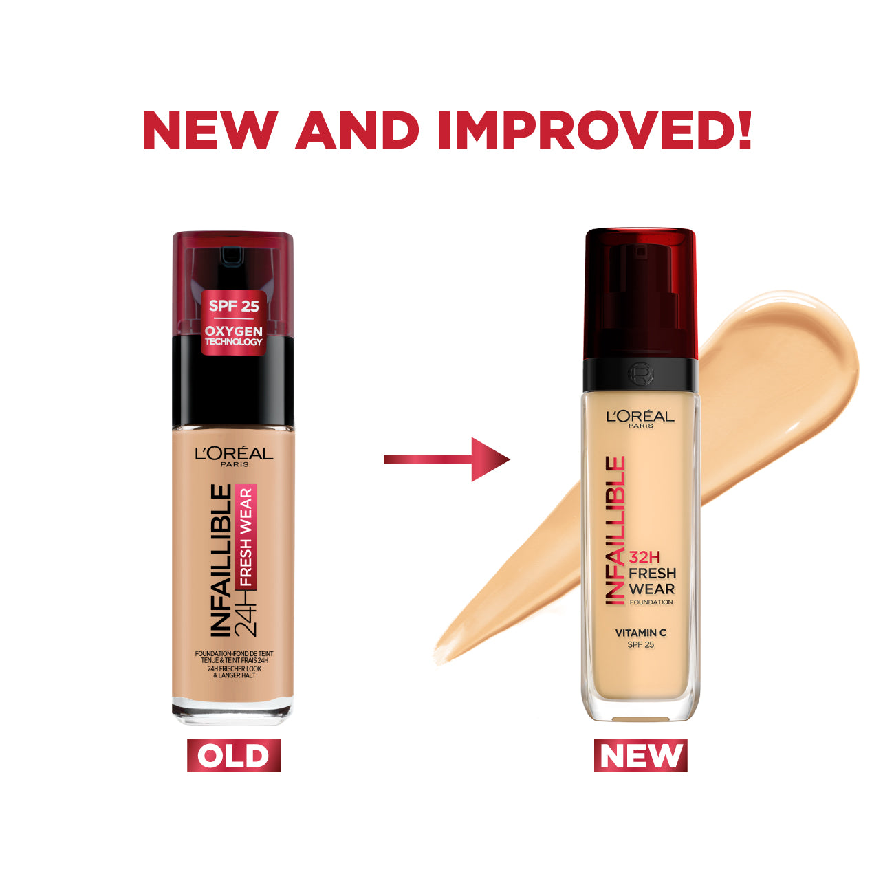 L'Oréal Paris Infallible 32H Fresh Wear Foundation SPF25