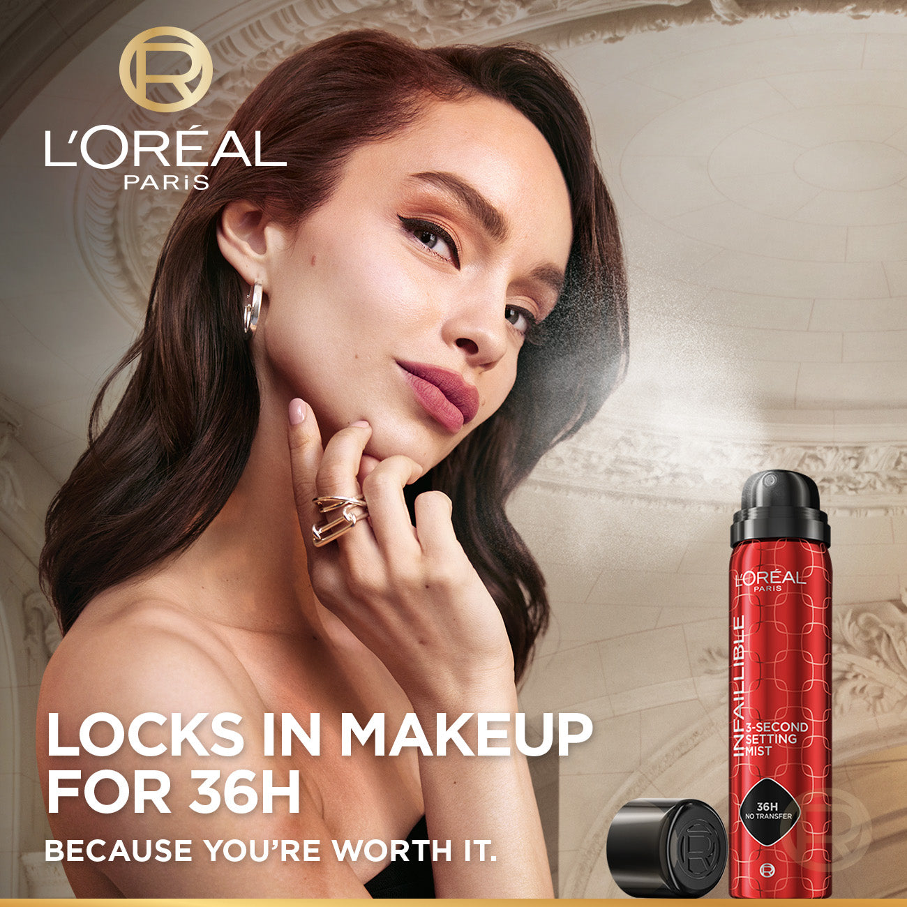 L'Oreal Paris Infaillible 3 Seconds Setting Mist 75ML