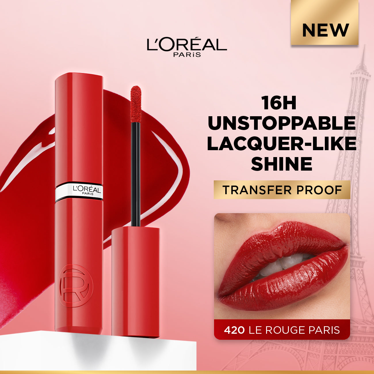 L'Oreal Paris Laque Resistance Lipstick