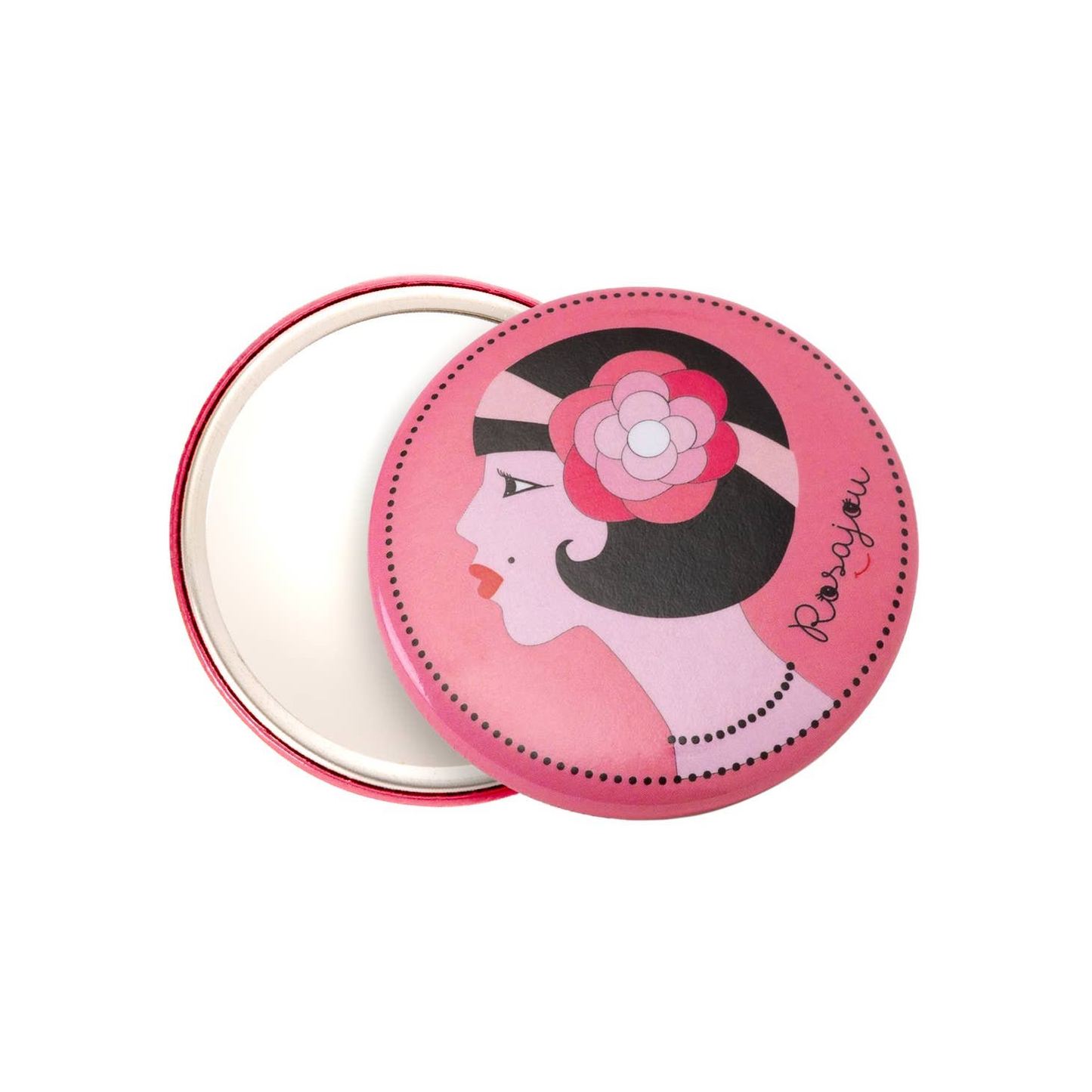 Rosajou In The 20's Pocket Mirror