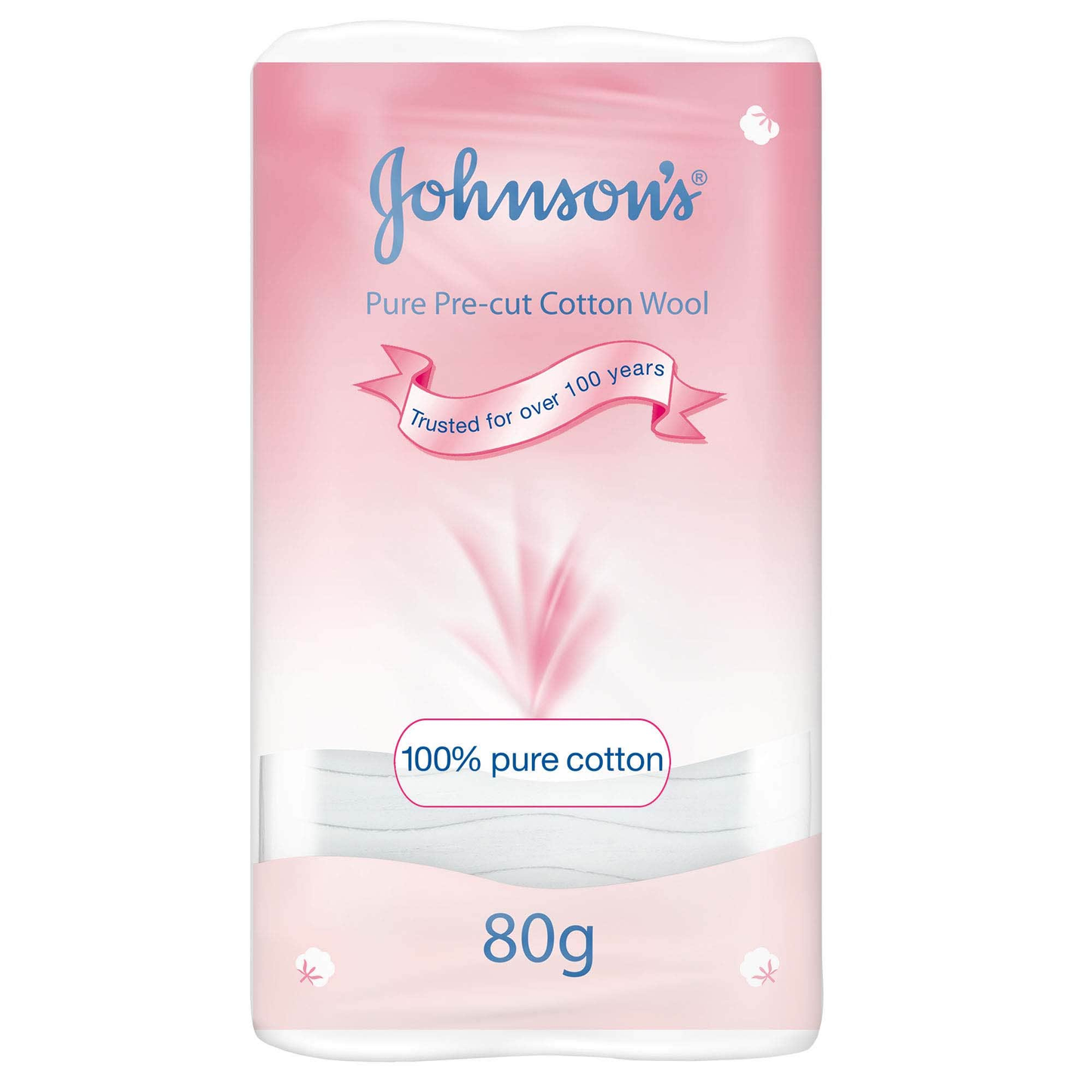 Johnson’s Baby Cotton Wool Precut 80's
