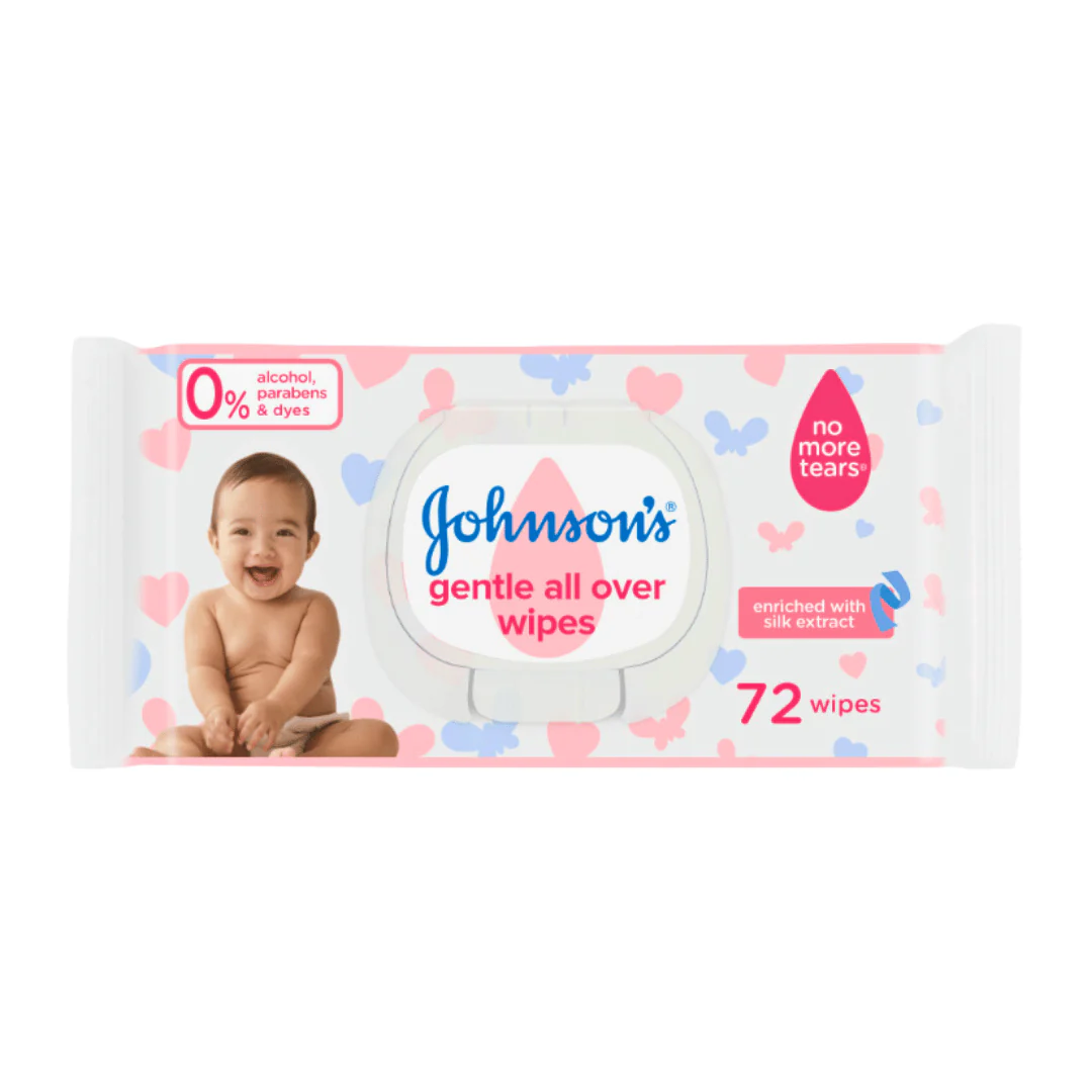 Johnson's Baby Wipes Gentle All Over