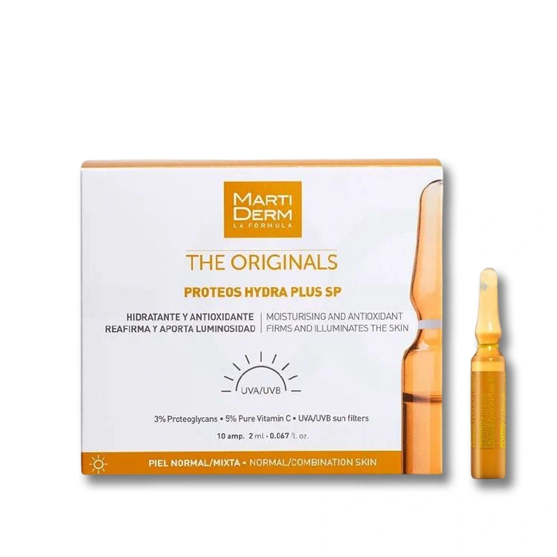 MartiDerm The Originals Proteos Hydra Plus SP Ampoules - 10 Ampoules