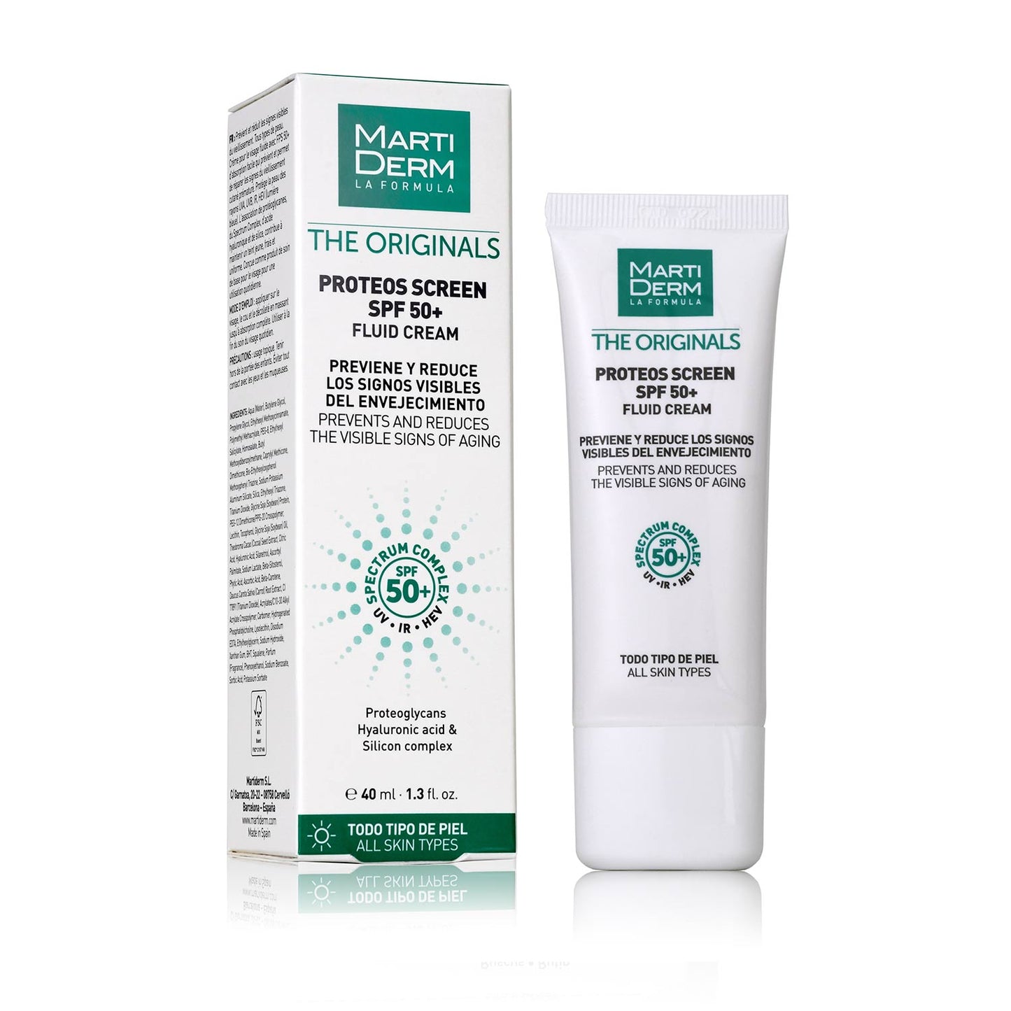 MartiDerm The Originals Proteos Screen SPF 50+- 40 ML