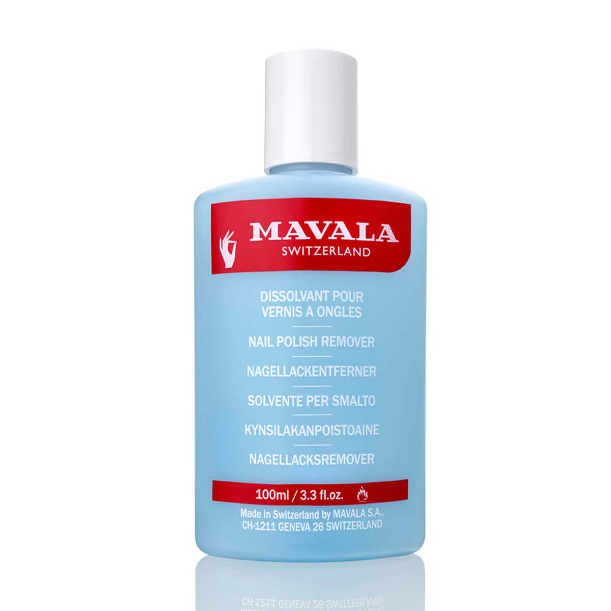 Mavala Nail Polish Remover Blue 100 ML