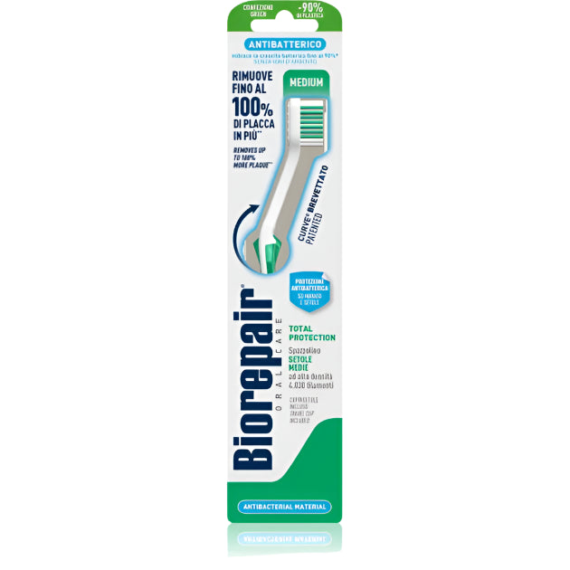 Biorepair Medium Deep Cleaning Bristles Toothbrush