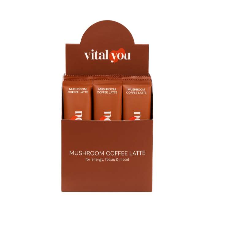 Vital You Mushroom Coffee Latte 30 Sachets