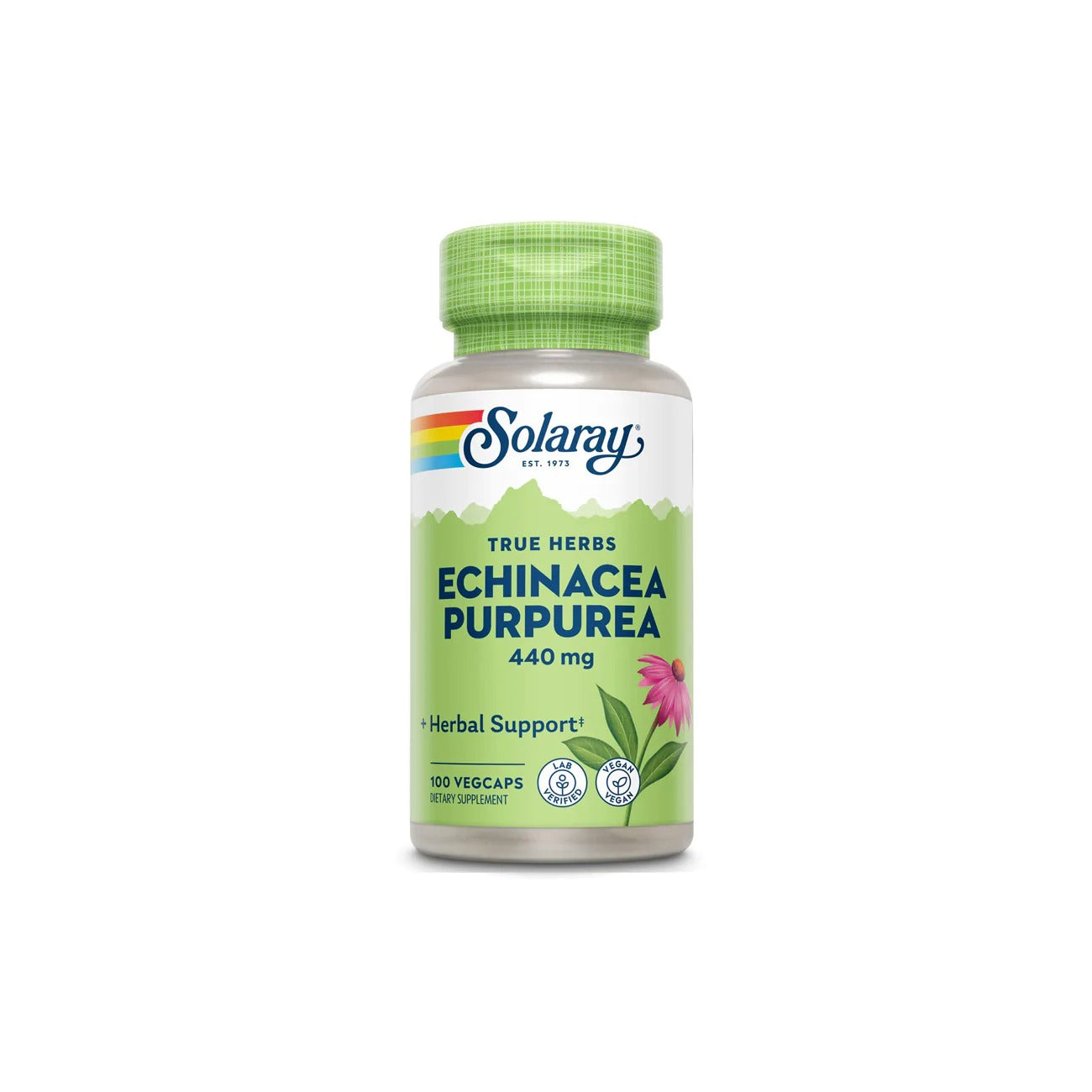 Solaray Echinacea 440mg 100 Capsules