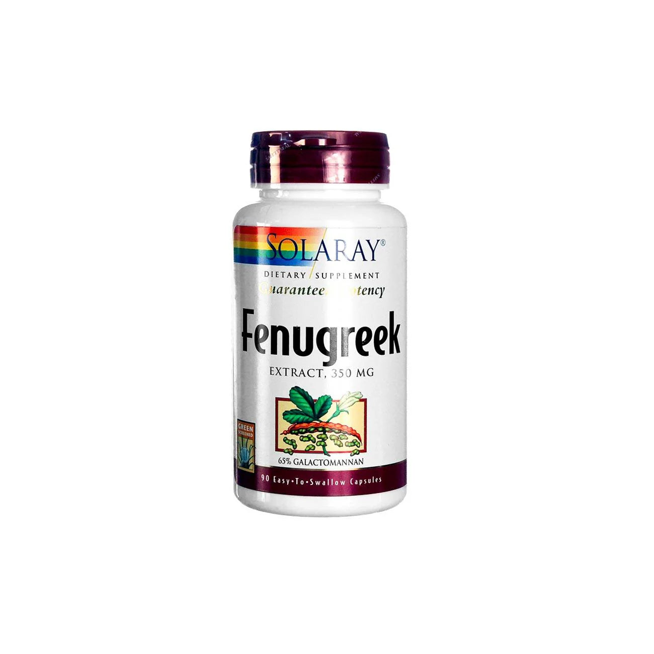 Solaray Fenugreek Extract 350 mg 90 Capsules