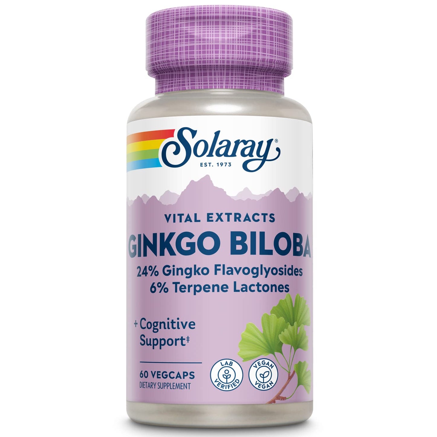 Solaray Ginkgo Biloba 60 Caps