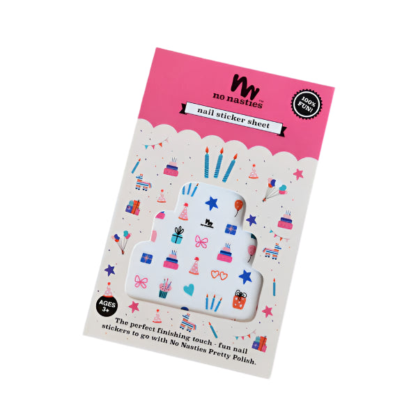 No Nasties - Kids Nail Stickers Mixed Design