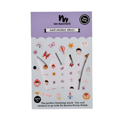 No Nasties - Kids Nail Stickers Mixed Design