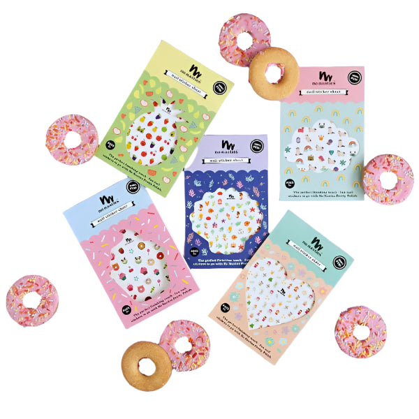 No Nasties - Kids Nail Stickers Mixed Design