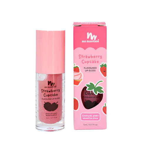 No Nasties - Natural Lip Gloss Strawberry Cupcake