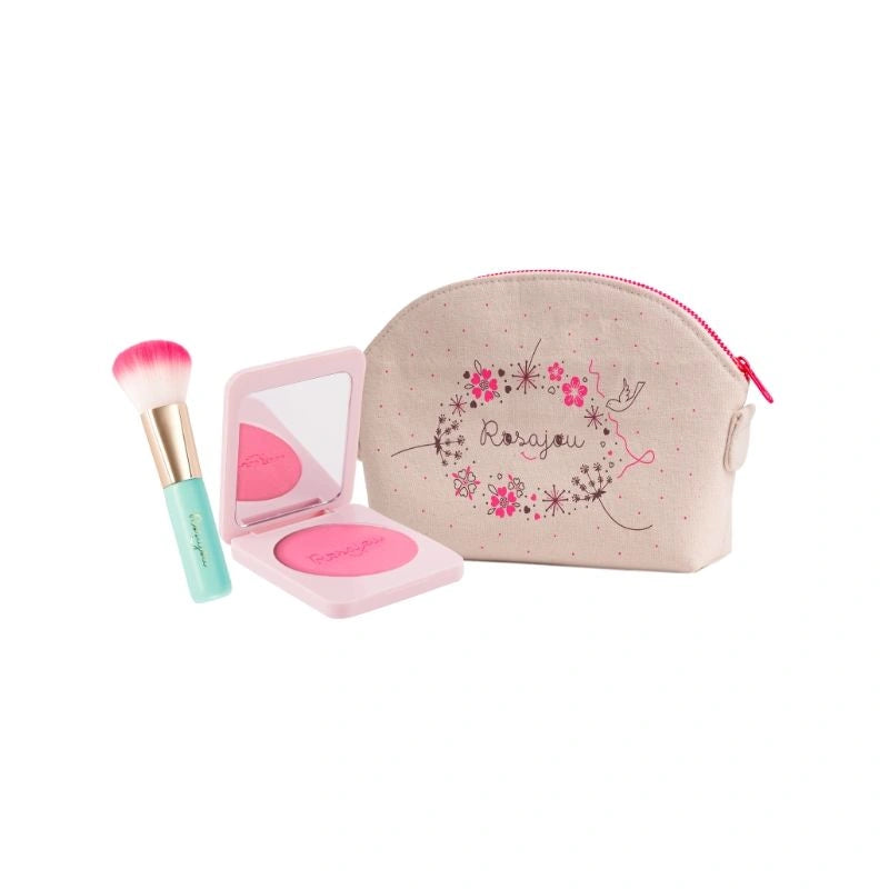 Rosajou Blush Set with Cotton Case