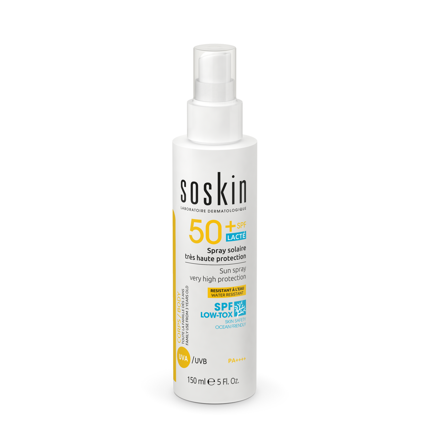 SOSKIN SPF50+ Protection Sunscreen Spray 150ml
