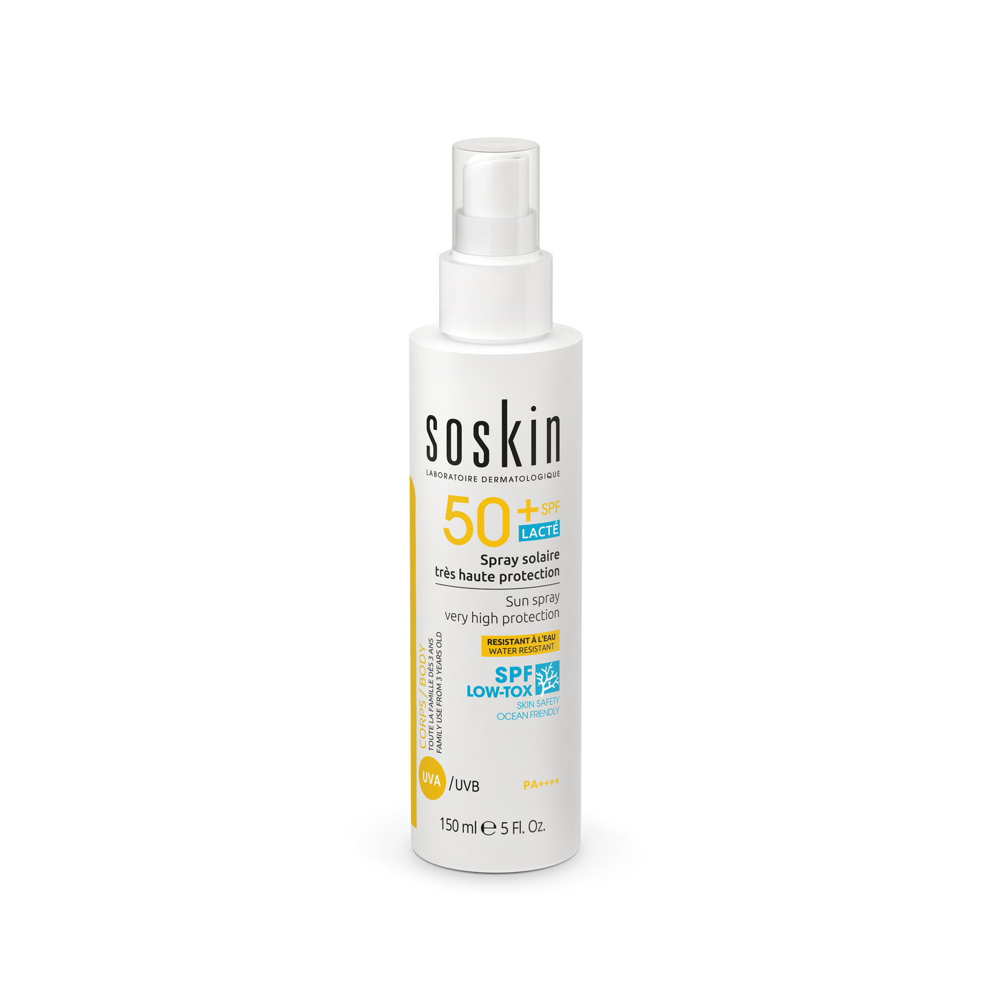 Soskin Spray Solaire SPF50+ 150ML