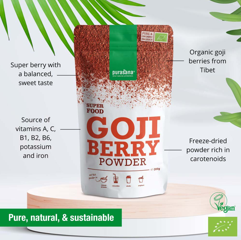 Purasana - Goji Berry Powder 200 Gr