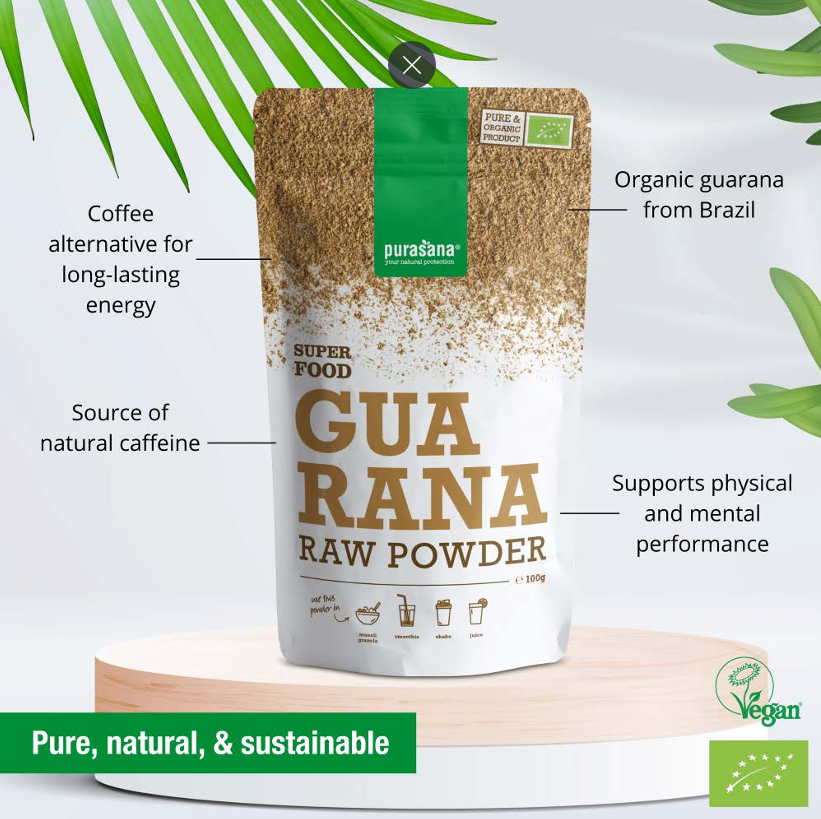 Purasana - Guarana Powder 100 Gr