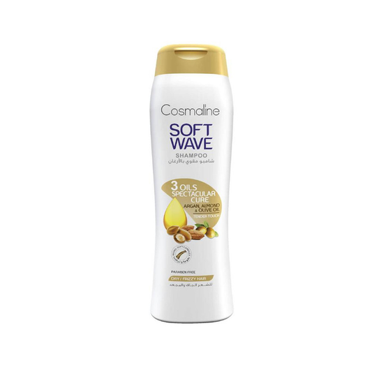 Cosmaline Soft Wave 3 Oils Spectacular Cure Shampoo 400 ML