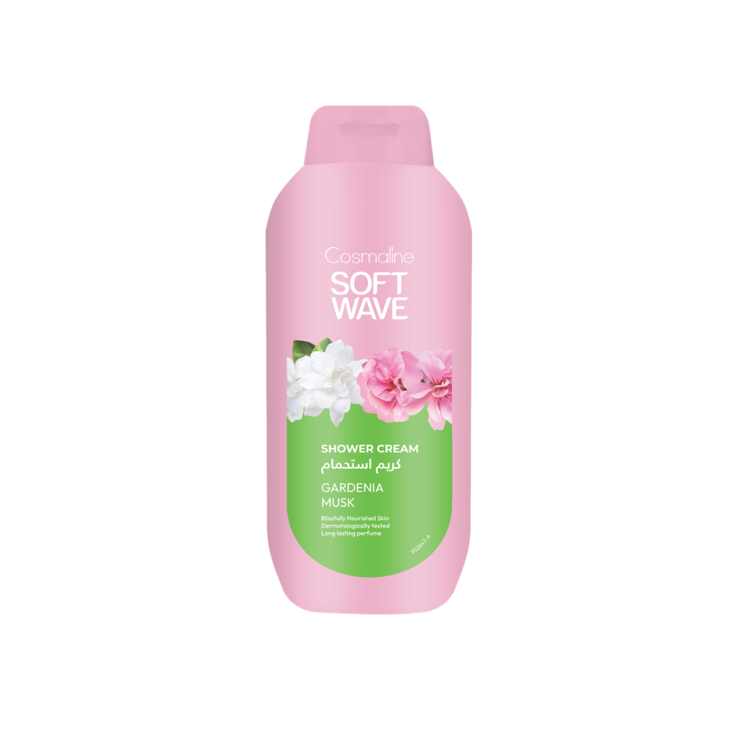 Cosmaline Soft Wave Gardenia Musk Shower Cream 650 ML