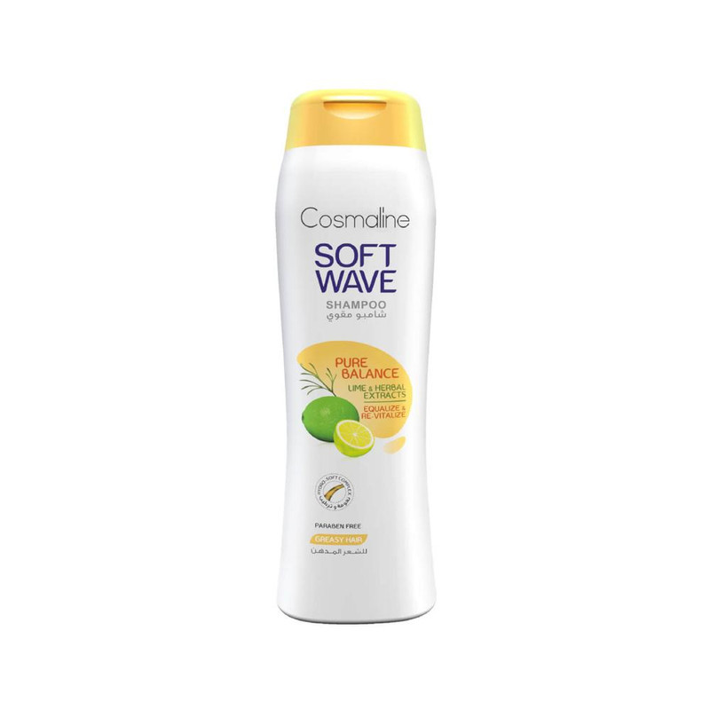 Cosmaline Soft Wave Pure Balance Shampoo for Greasy Hair 400 ML