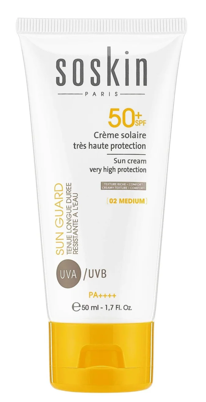 Soskin Tinted Sunscreen SPF 50+ -50ml