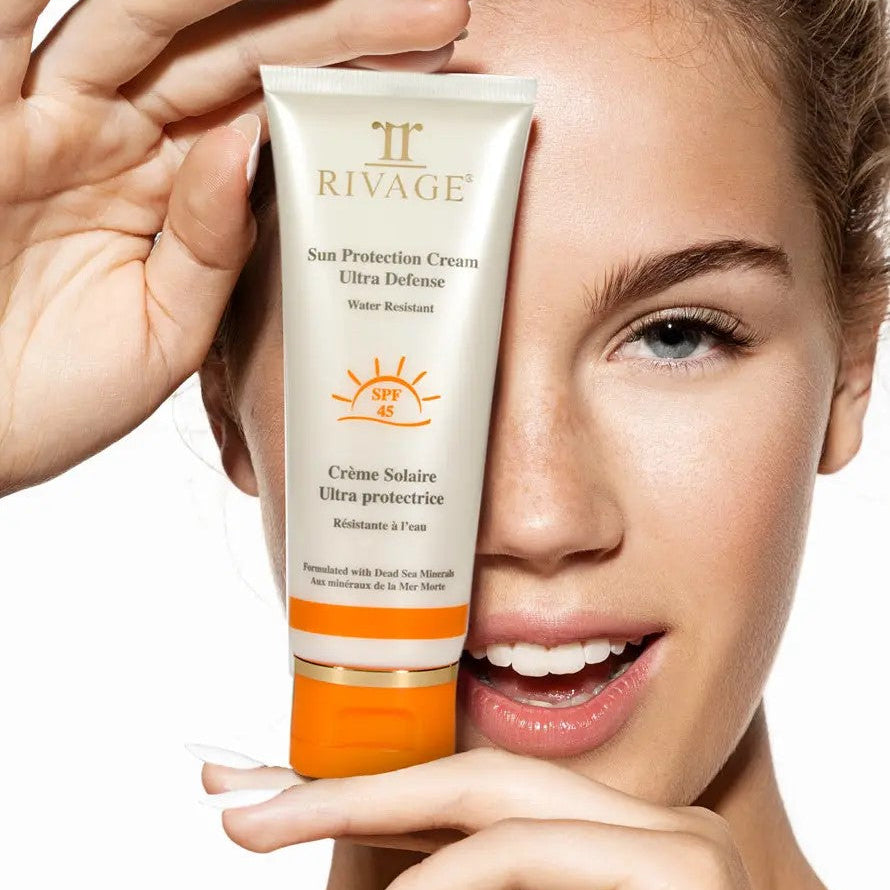 Rivage Sun Protection Cream Ultra Defense SPF 45 - Water Resistant - 75 ML