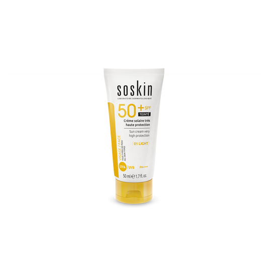 Soskin Tinted Sunscreen SPF 50+ -50ml