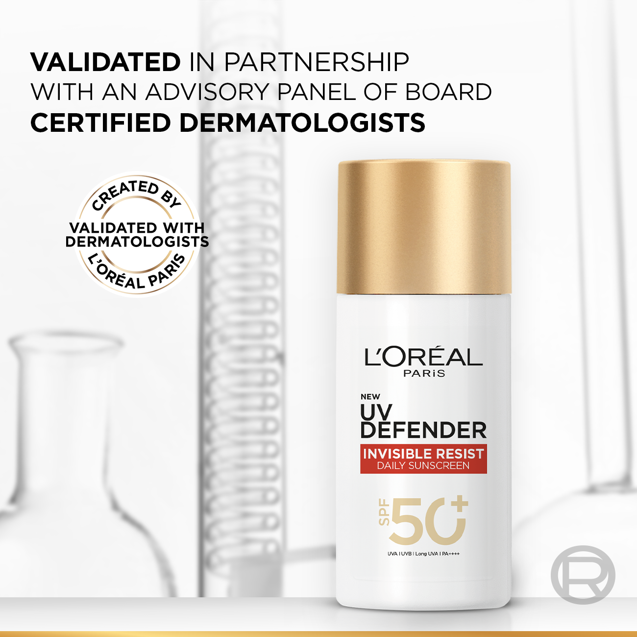 L'Oreal Paris UV Defender Invisible Resist SPF50+ 50ML