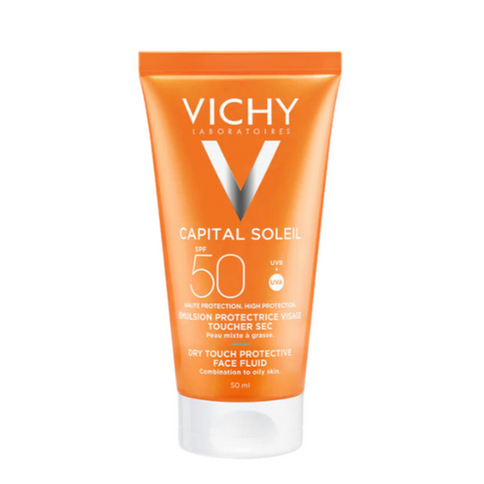 Vichy Capital Soleil Dry Touch Anti Shine Sunscreen for Combination to Oily Skin SPF50 50ml