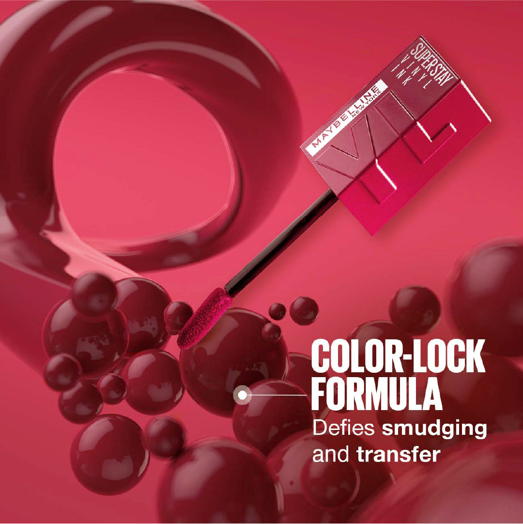 Maybelline-Super Stay-Vinyl Ink Long Wear Liquid Lip Color