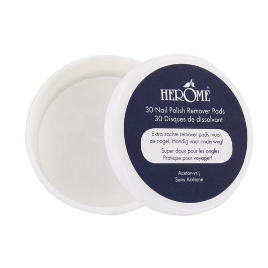 Herôme Caring Nail Polish Remover -30 Pads
