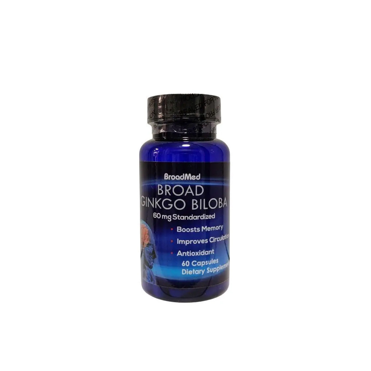 Broadmed Ginkgo Biloba 60 Capsules