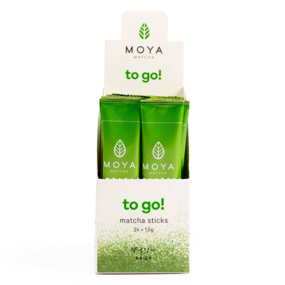 Moya Matcha To Go Daily 24 Sticks Pack
