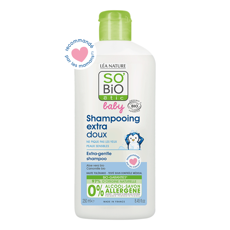 SO BiO étic® Baby Extra-gentle Shampoo 250mL