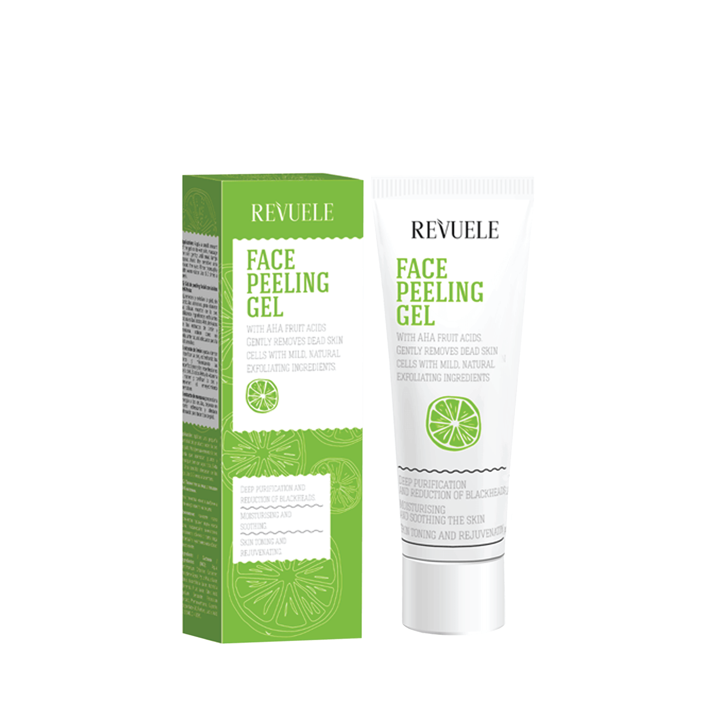 Revuele Face Peeling Gel with AHA Fruit Acids 80 ML