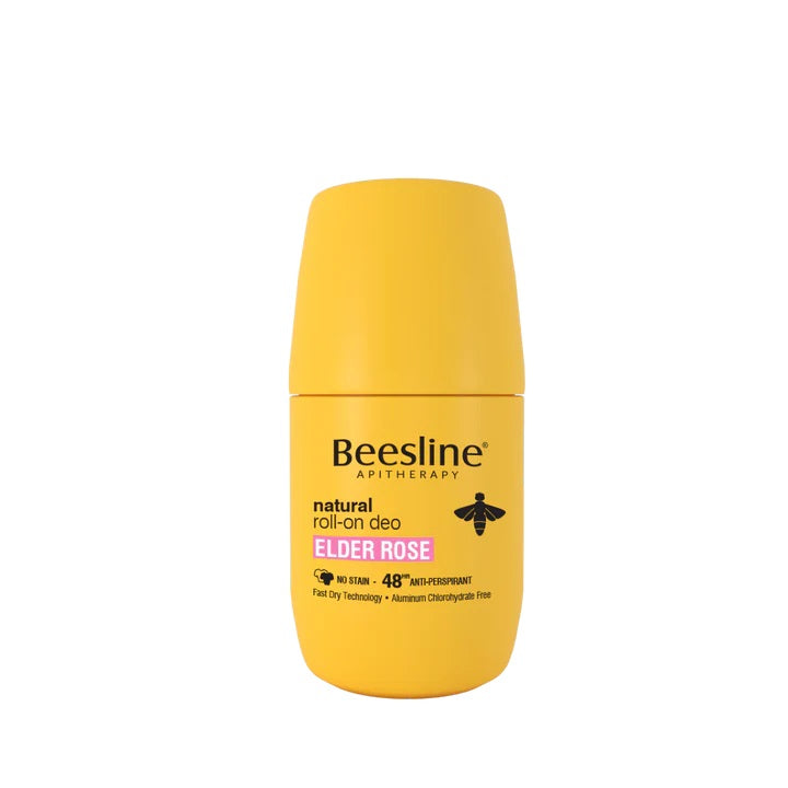 Beesline Natural Roll-On Deo - Elder Rose