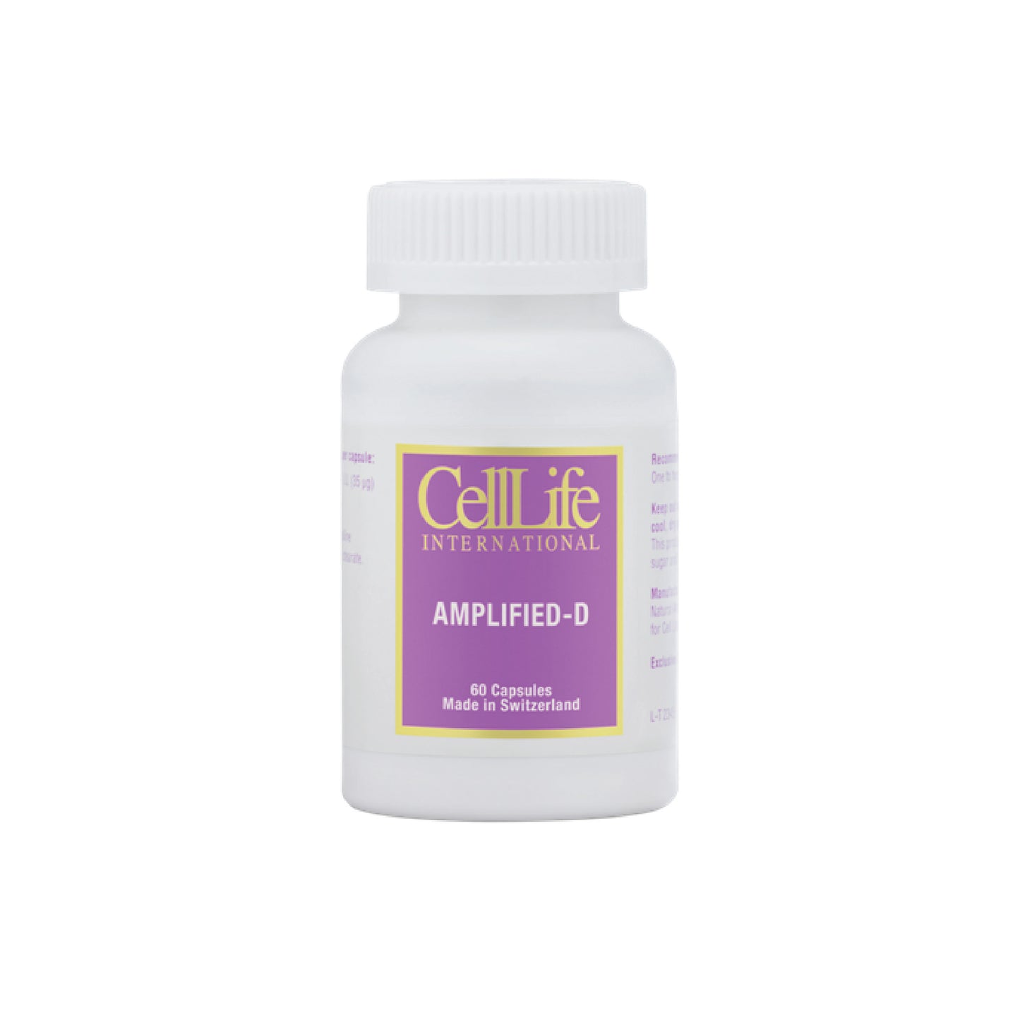 CellLife Amplified D 60 Capsules