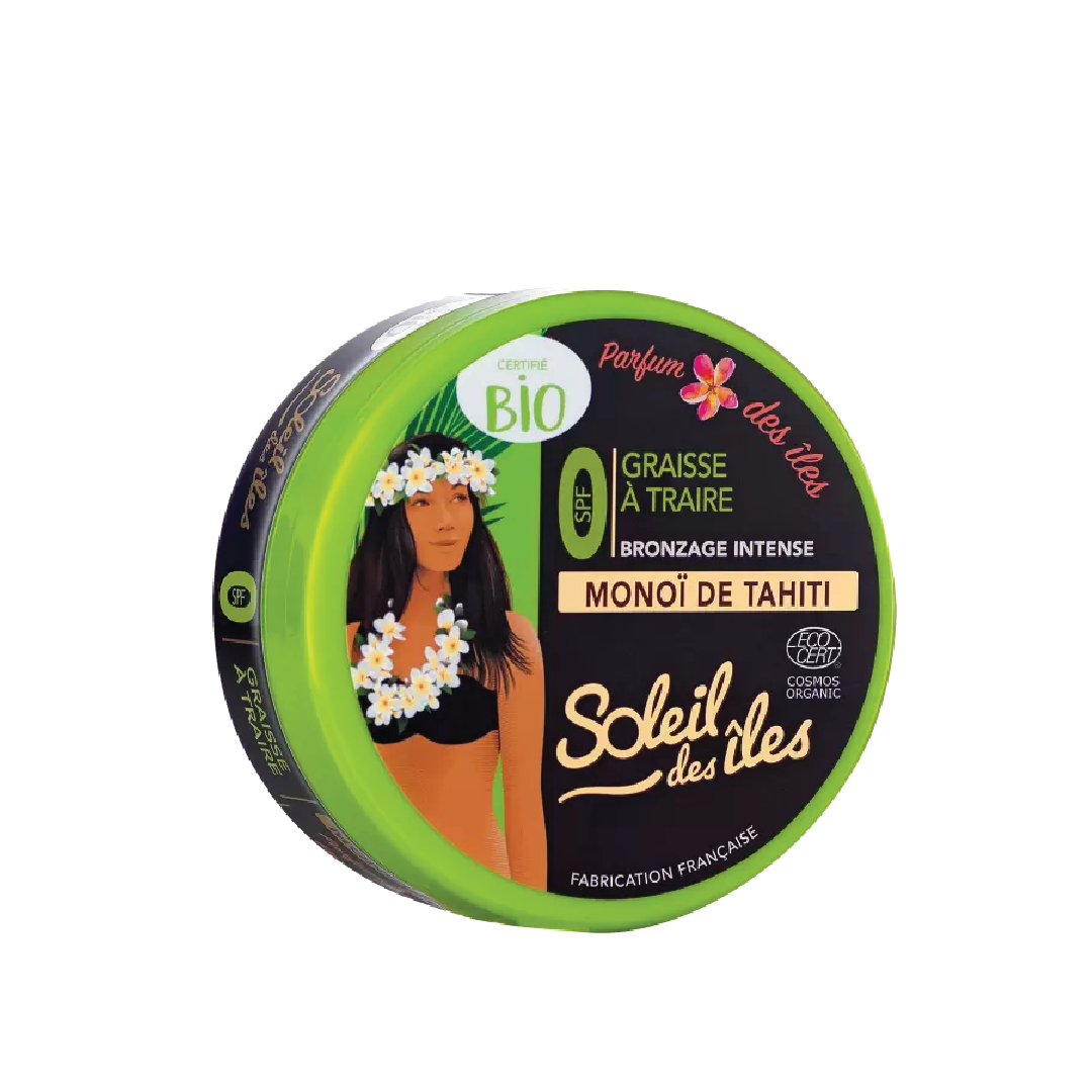Soleil Des Iles – Graisse A Traire Monoi De Tahiti – Organic Parfum Des Iles 150 ML
