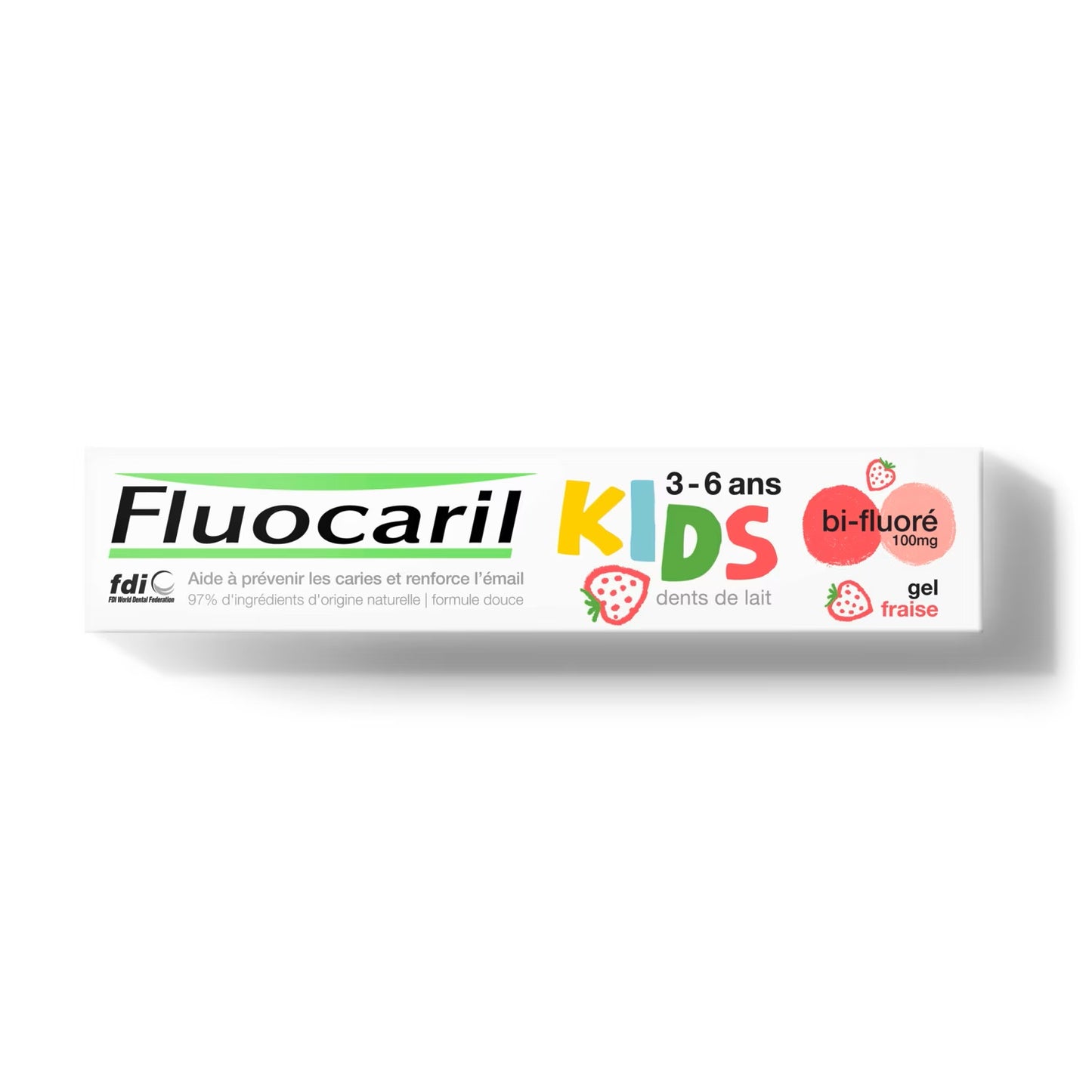 Fluocaril Kids Toothpaste Strawberry 0-6 Years 50 ML