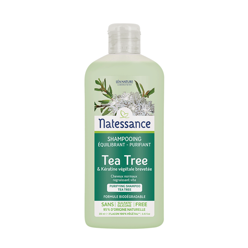Natessance Tea Tree Purifying Shampoo 250mL