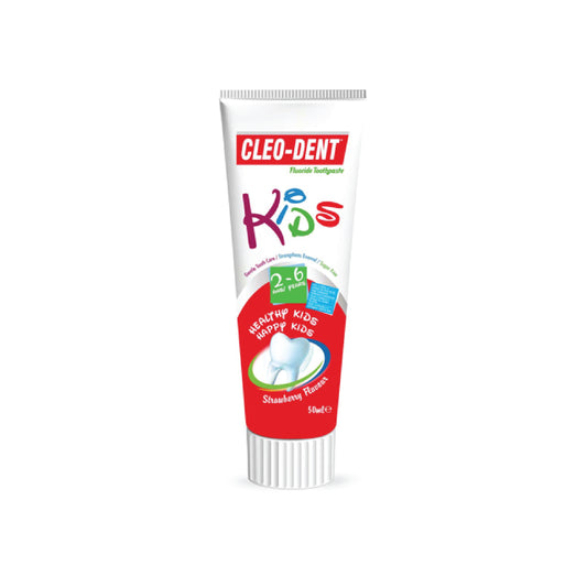 Cleo-Dent Kids 2-6 Years Toothpaste Strawberry-50 ML