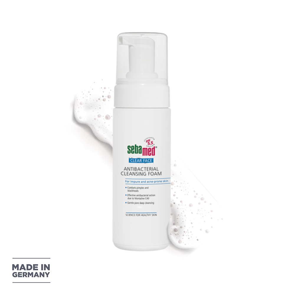 Sebamed Clear Face Antibacterial Cleansing Foam 150ML