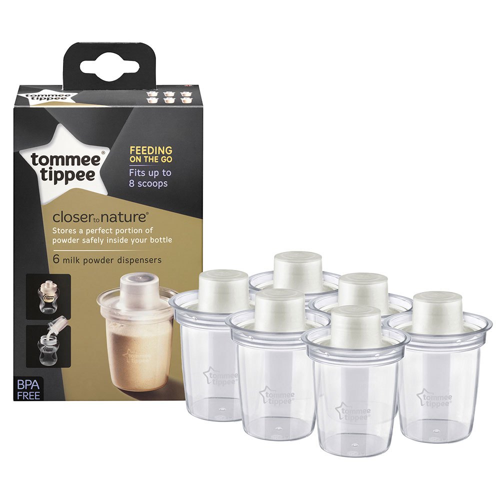 Tommee Tippee Milk Powder Dispenser – 6 Pack