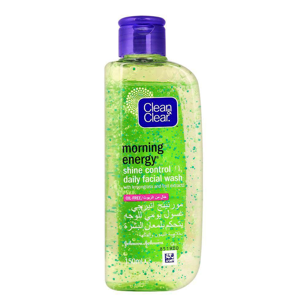 Clean & Clear Morning Energy Shine Control Wash 150 ML