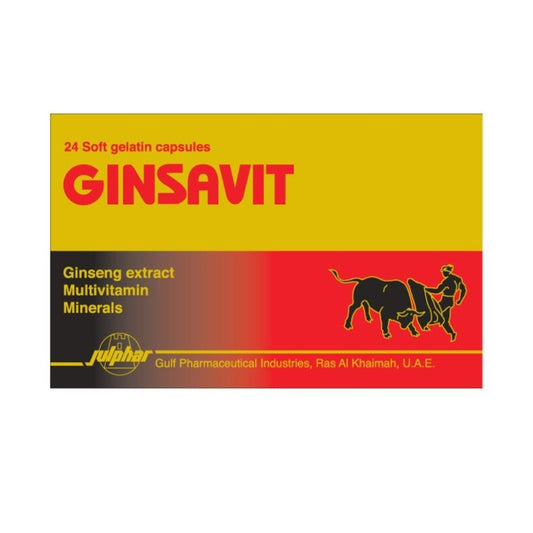 Ginsavit 24 Capsules