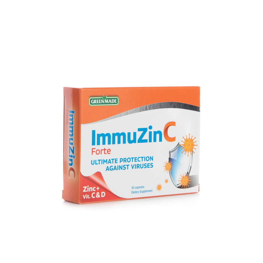 Green Made ImmuZinc Forte 30 Capsules